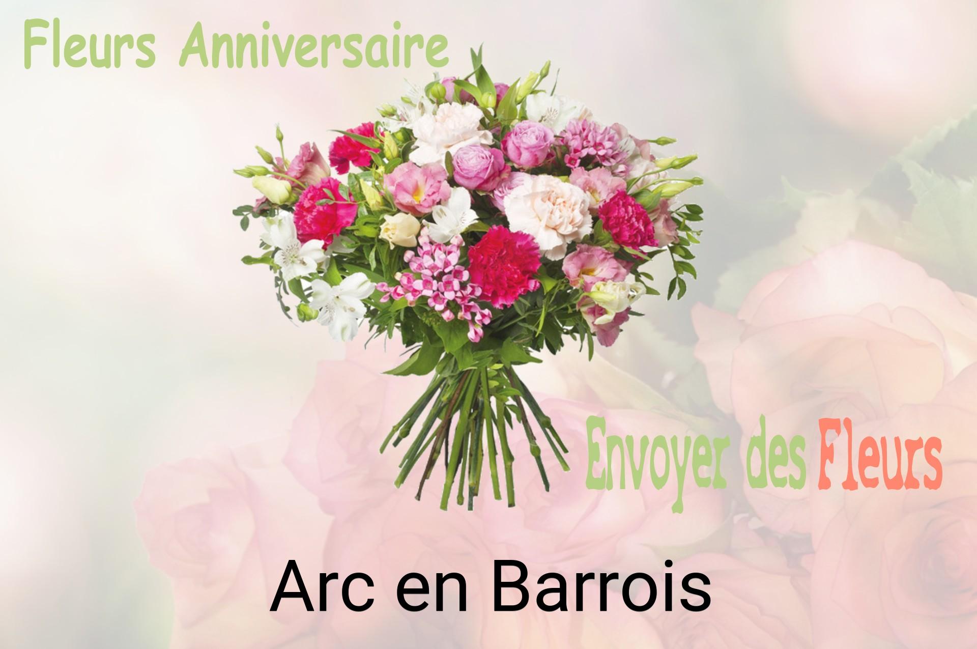Bouquet de fleurs d’anniversaire livré à Arc-en-Barrois