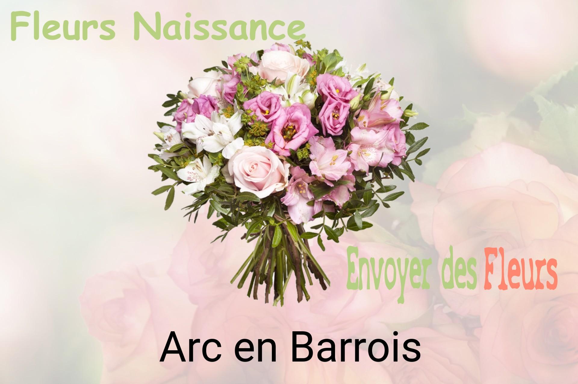 Bouquet de fleurs de naissance livré à Arc-en-Barrois